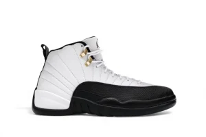 Jordan 12 Retro Taxi (2025) Right Foot Front View