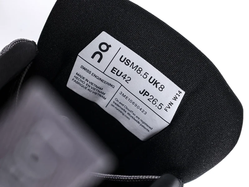 the size label