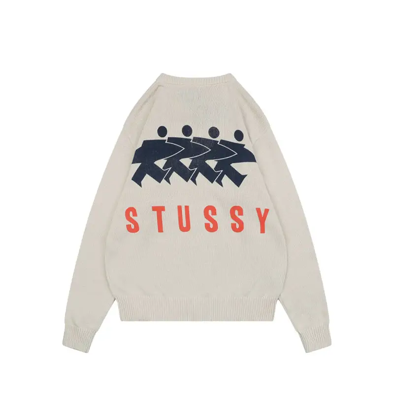 Stussy Surfer Sweater with Back Logo
