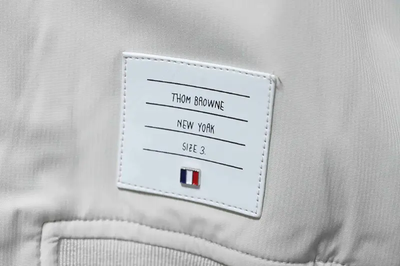 TB Four-Stripe Jacket Label