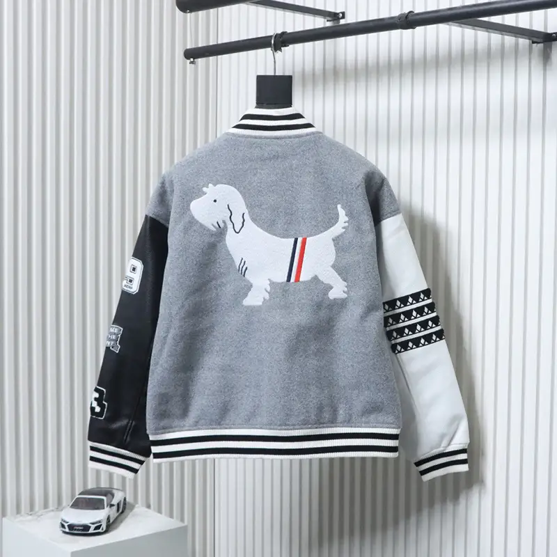 TB Multi-Element Embroidered Four-Stripe Jacket