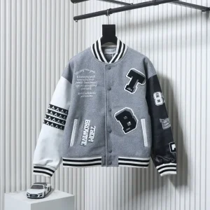 TB Multi-Element Embroidered Four-Stripe Jacket