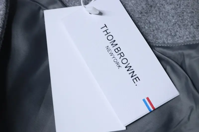 TB Multi-Element Embroidered Four-Stripe Jacket Label