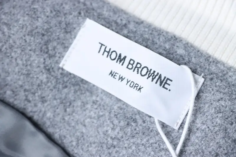 TB Multi-Element Embroidered Four-Stripe Jacket Label