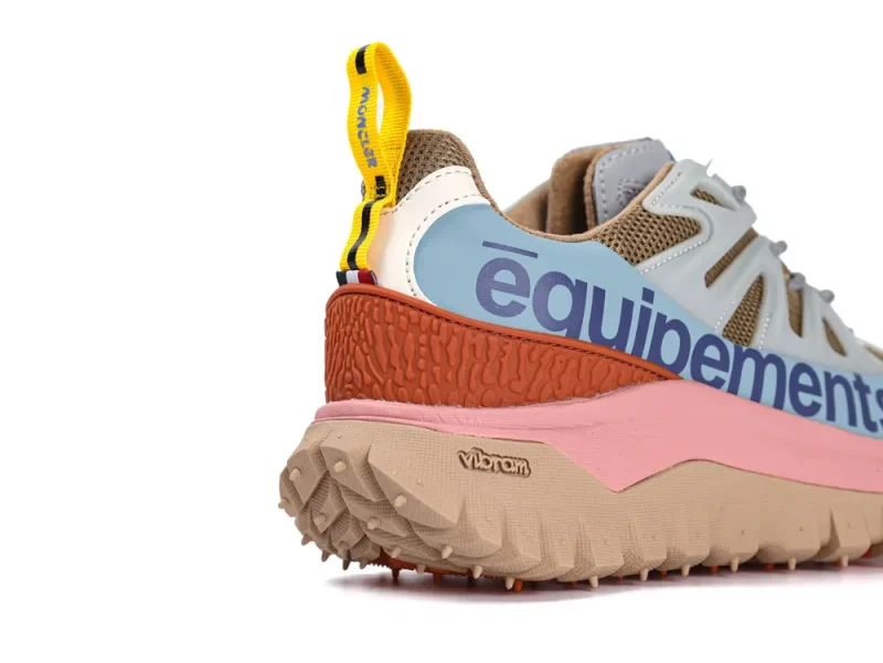 Colorful sneakers with unique design elements