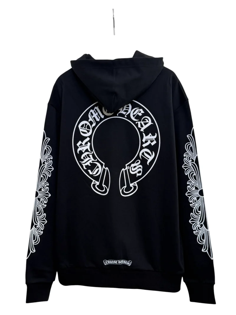 CH Horse Shoe Floral Hoodie - Image 2