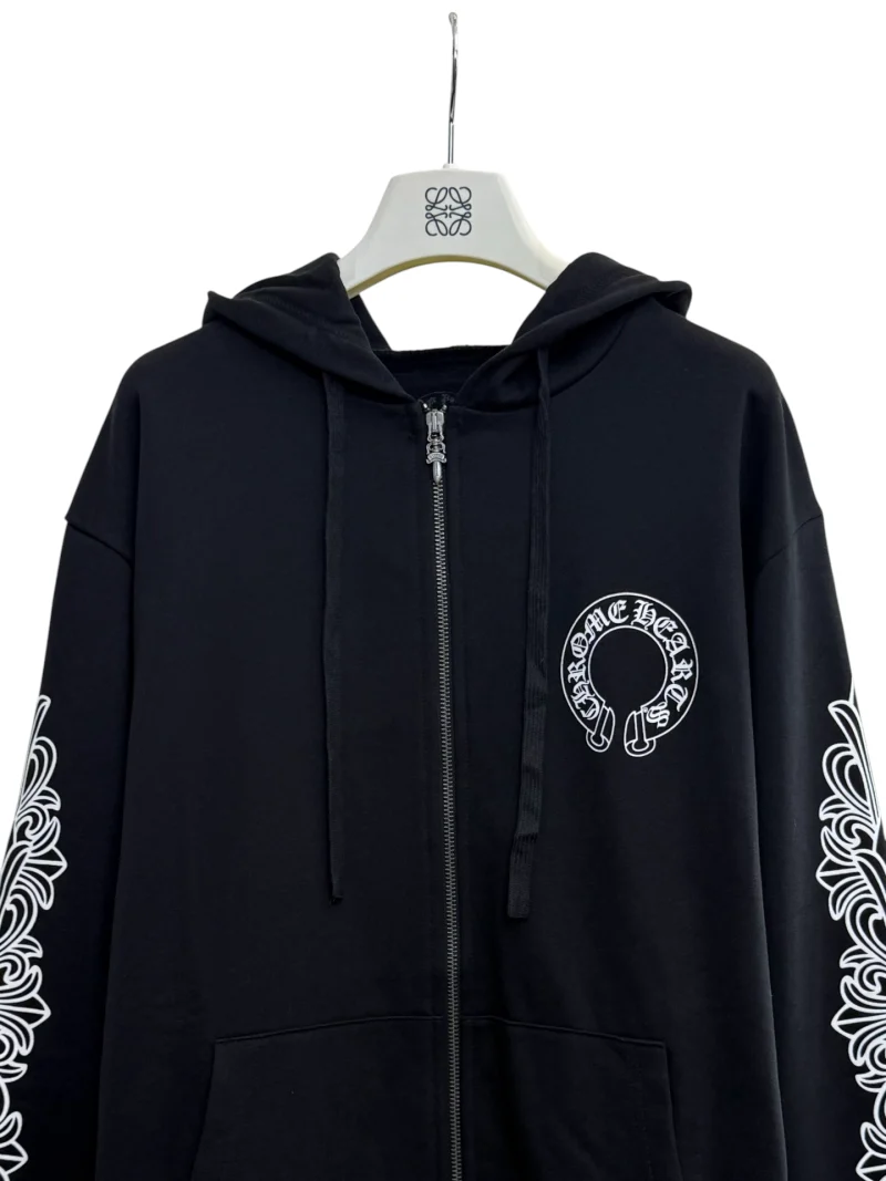 CH Horse Shoe Floral Hoodie - Image 3