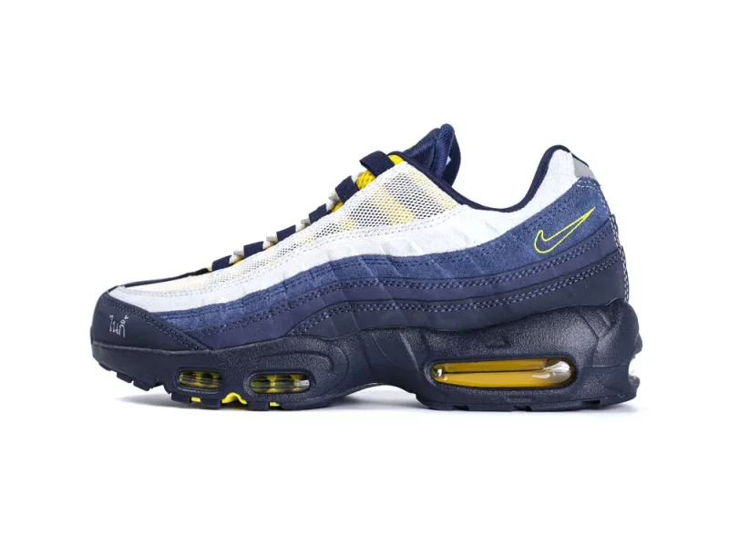 Stylish sneaker with vibrant color accents.