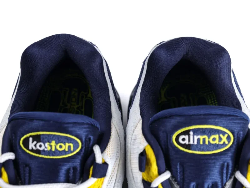 Close-up of Air Max logo embroidery