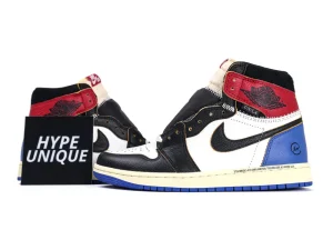 Fragment x Union LA x Air Jordan 1 High OG "Varsity Red/Sport Royal"