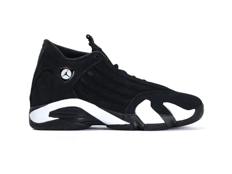 The outside of the left shoe