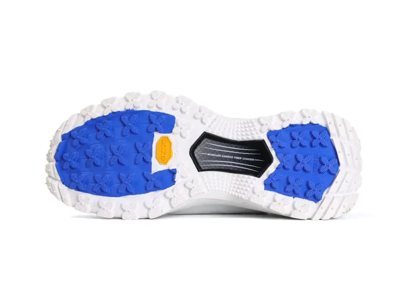 the white blue outsole