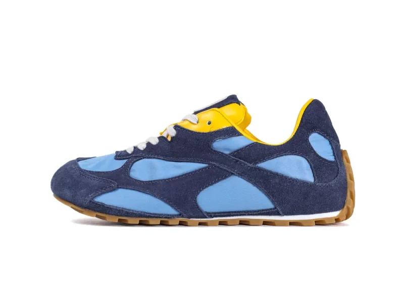 the outside of the left foot pair