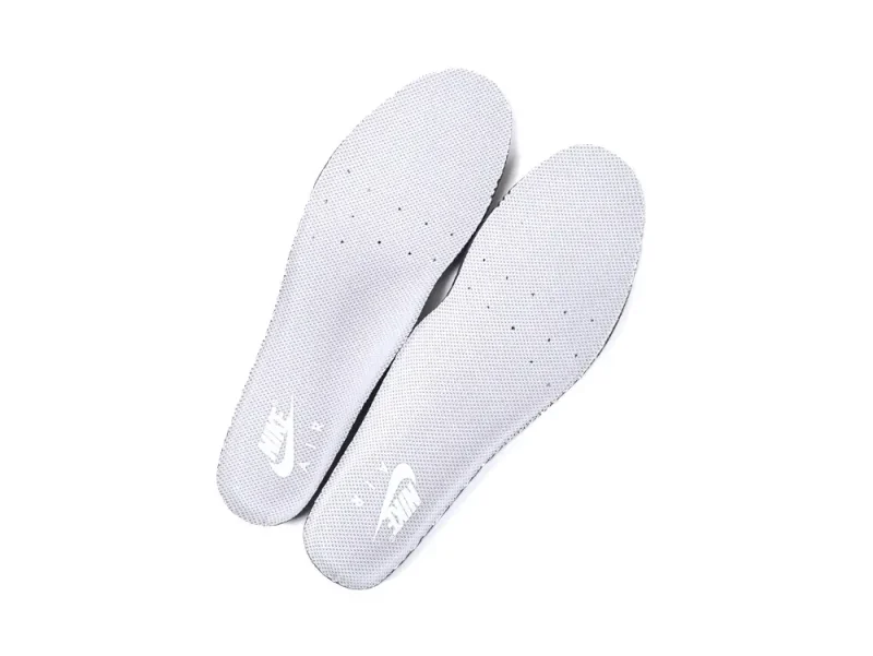 the white insole