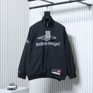 BLCG Logo 3M Badge Windbreaker Jacket