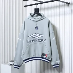 BLCG Logo Badge Appliqué Embroidered Hoodie