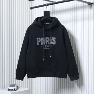 BLCG Logo Crown Rhinestone Hoodie