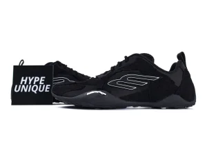 Monday Ultra Sneaker in Black Cotton and Polyester