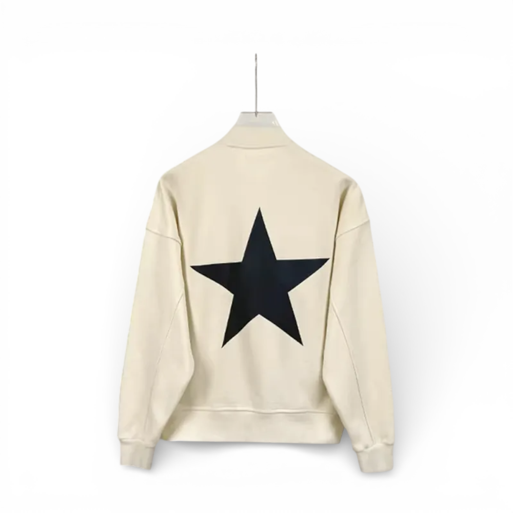 the beige back videw