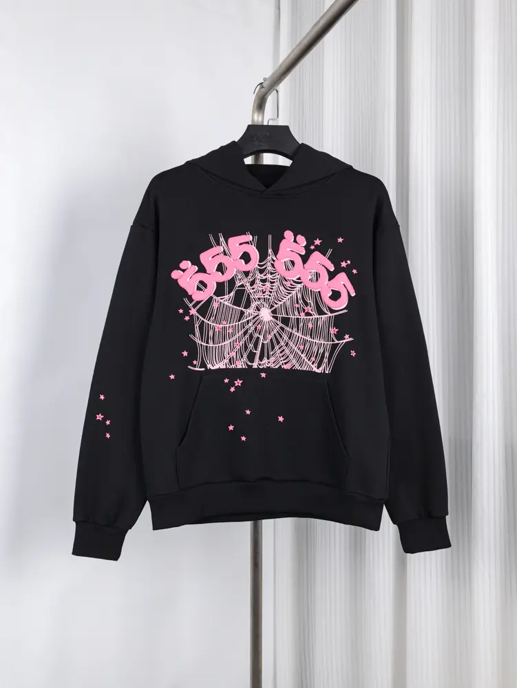 Pink web SP5DER spider logo