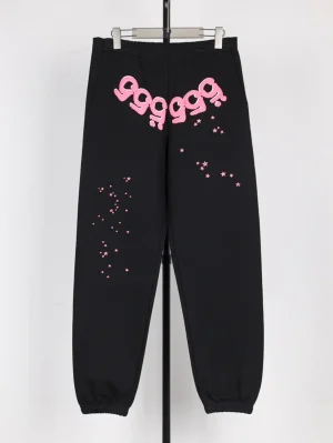 Sp5der Angel Number Sweatpant 'Black'