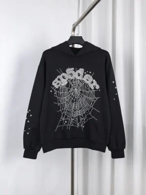 Sp5der OG Web Hoodie Diamond