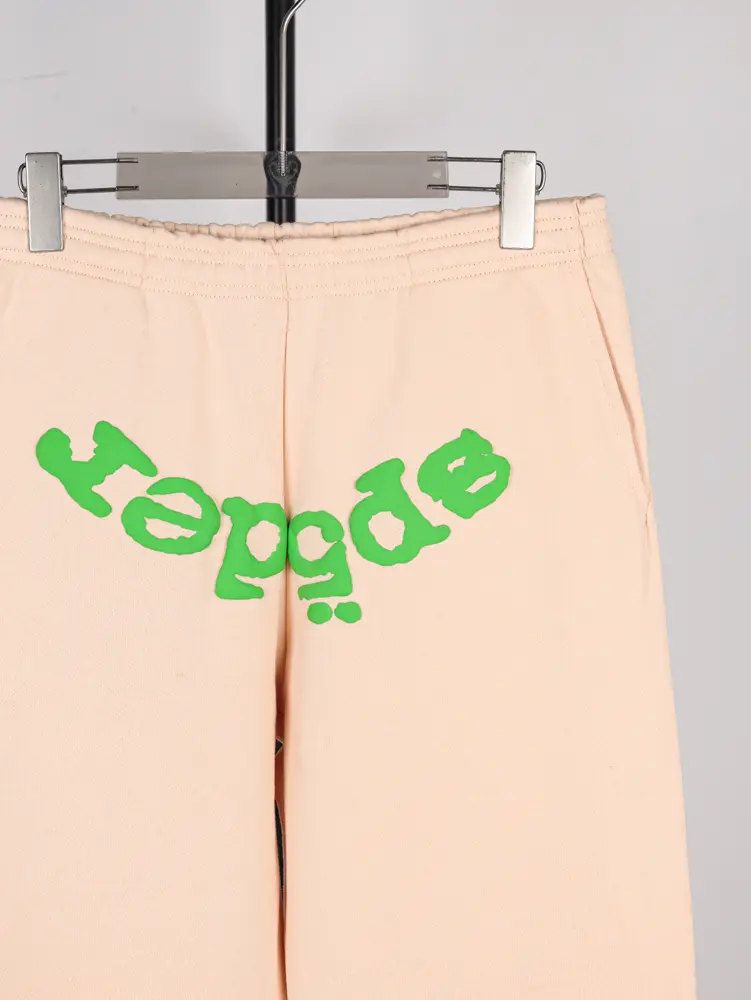 sp5der green logo pant