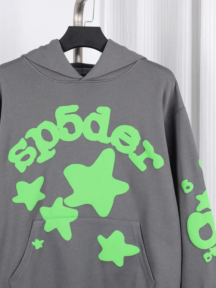 the green hoodie