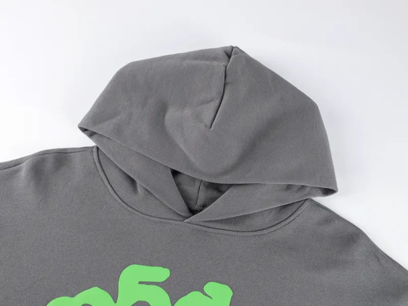 the grey hoodie