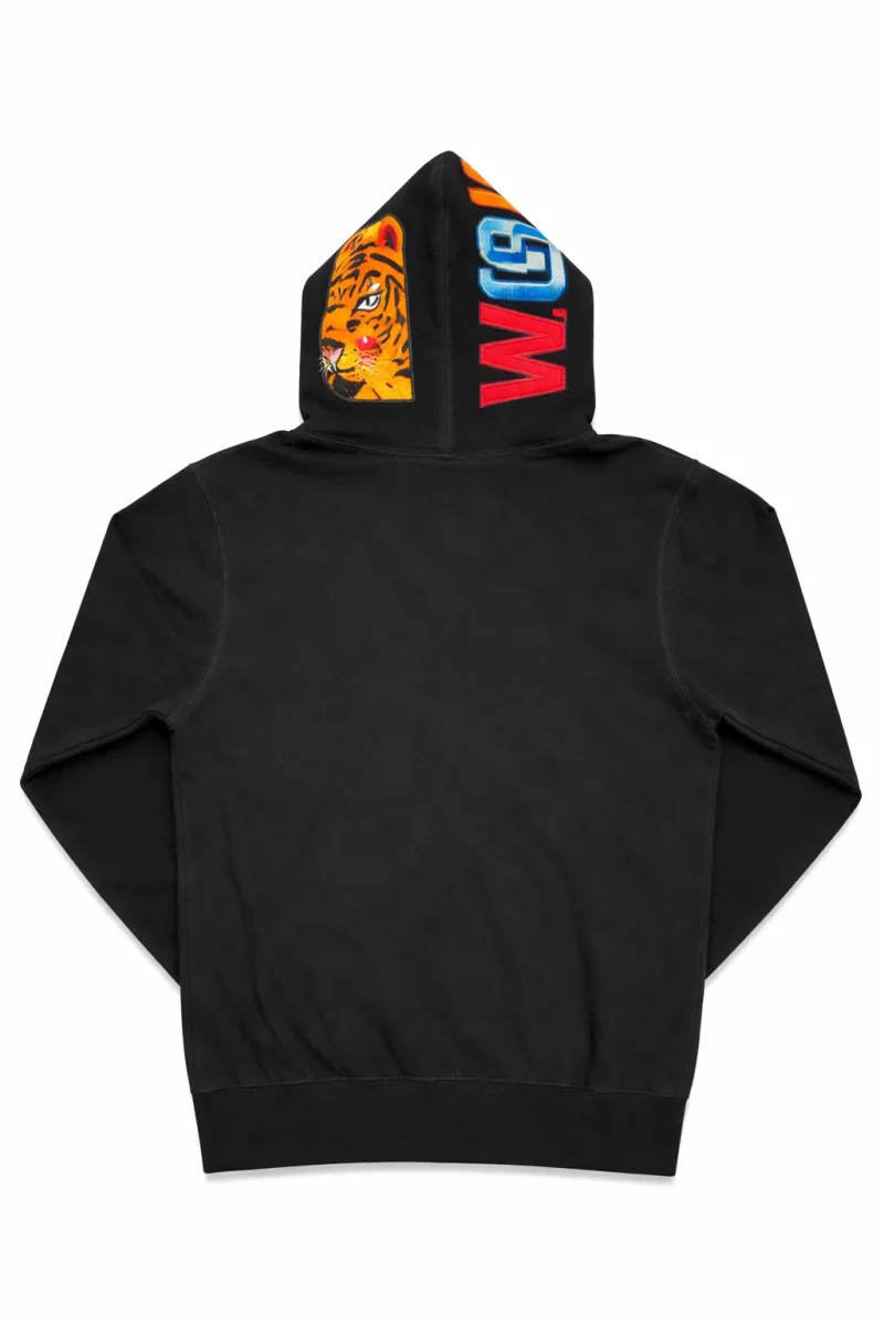 Back of hoodie