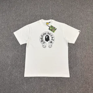 A Bathing Ape Cross Graphic Cotton T-Shirt - Back