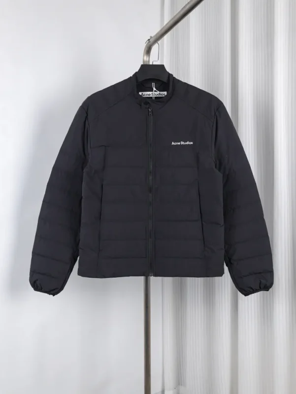 Acne Embroidered Ribs Down Jacket