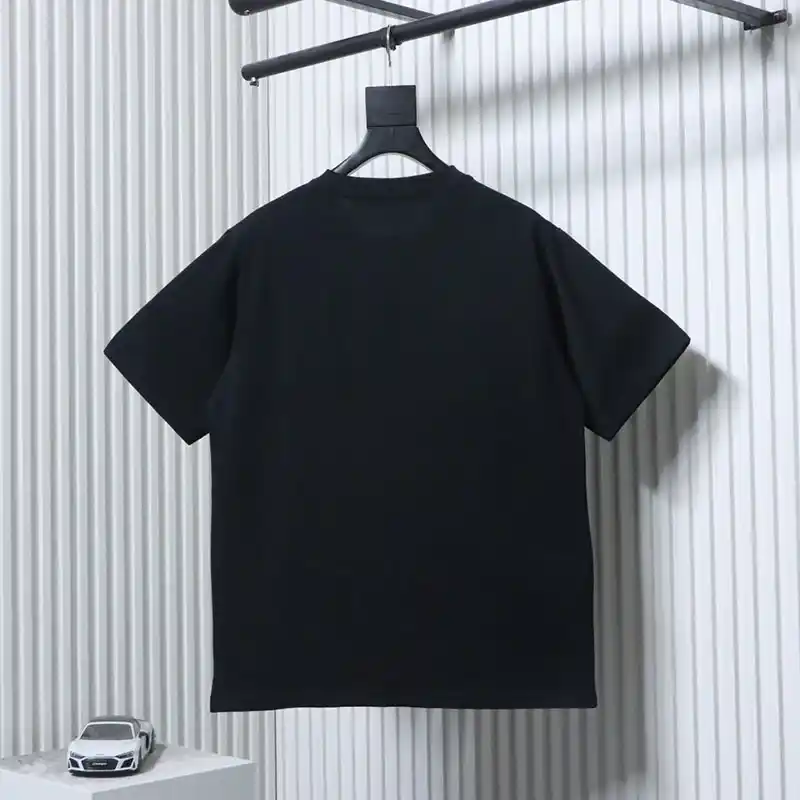 Acne Silver Smiley Face Print T-Shirt