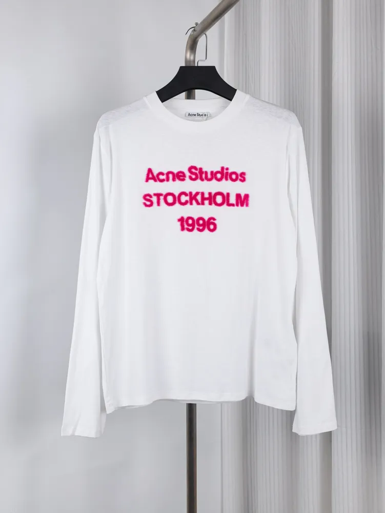Acne Stockholm 1996 Long Sleeve Shirt color White