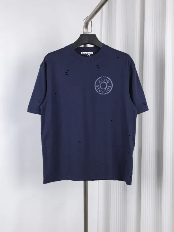Acne Vintage Graphic Cotton T-Shirt
