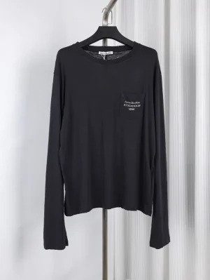 Acne Vintage Pocket Print Long Sleeve Shirt