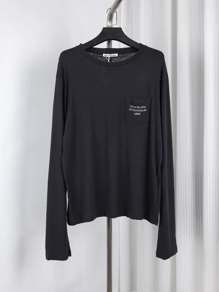 Acne Vintage Pocket Print Long Sleeve Shirt