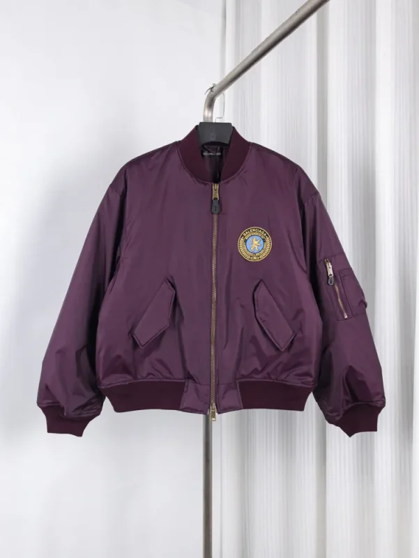 Manchester Lion Patch Bomber Jacket