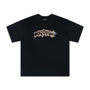 Carhartt Graphic Print Logo T-Shirt color Black