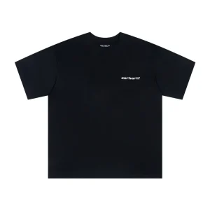 Carhartt Industrial Stripe Logo T-Shirt color Black