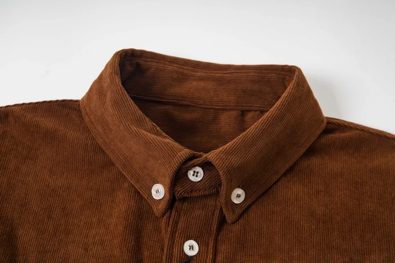 Close up neck with visible buttons