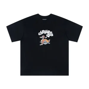 Carhartt WIP Duck Graphic T-Shirt color Black