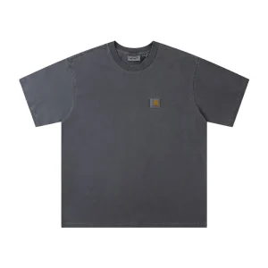 Carhartt WIP Washed Logo Patch T-Shirt color Black