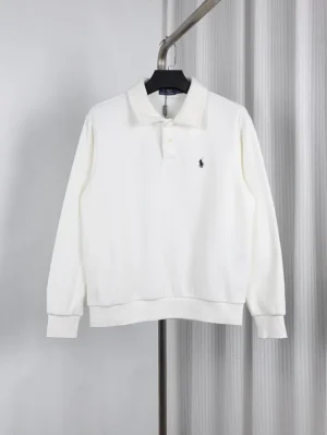 Double-Face Fleece Polo Shirt