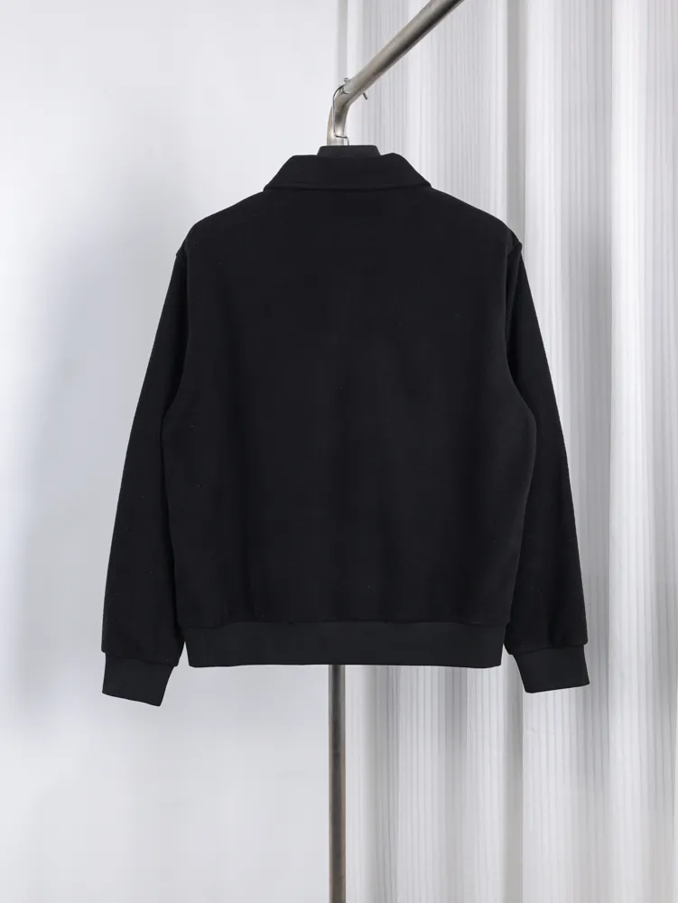 Back detail of polo shirt