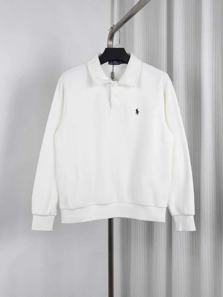 Double-Face Fleece Polo Shirt