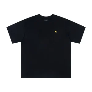 Embroidered Logo T-Shirt - Black
