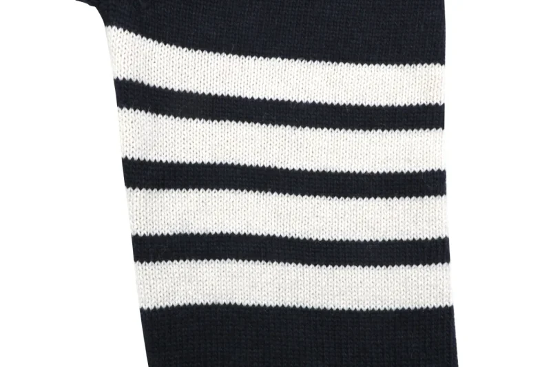 Four-Bar Back Pony Hooded Jacket four-bar stripe sleeve detail