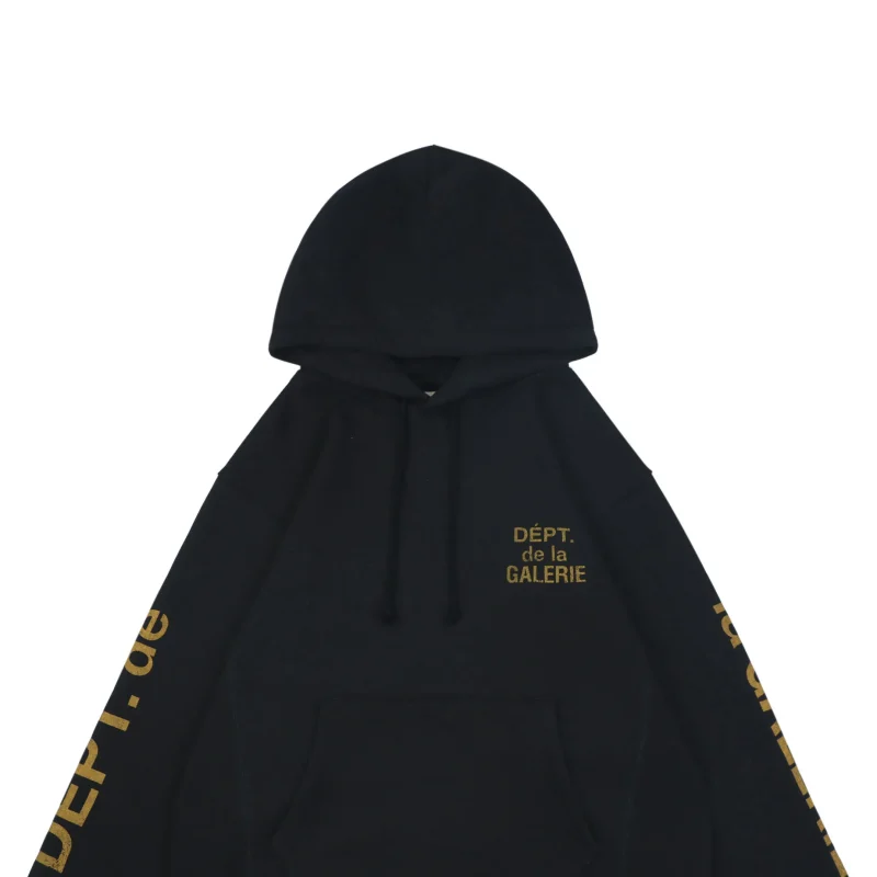 Detail of hoodie