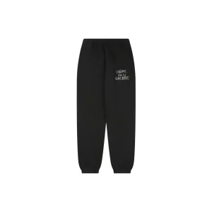 Gallery Dept Distressed French Logo Sweatpants Black